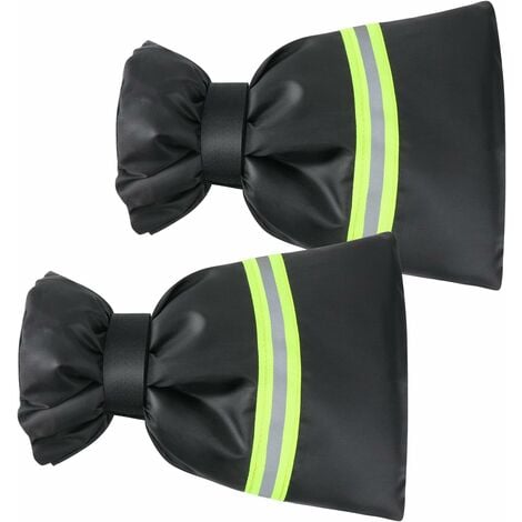 JUNJUN Pack Outdoor Faucet Covers, 27cm x 17cm, Larger Thicker Faucet Covers, Winter-Proof Faucet Bags, Garden Faucet Heat Protector