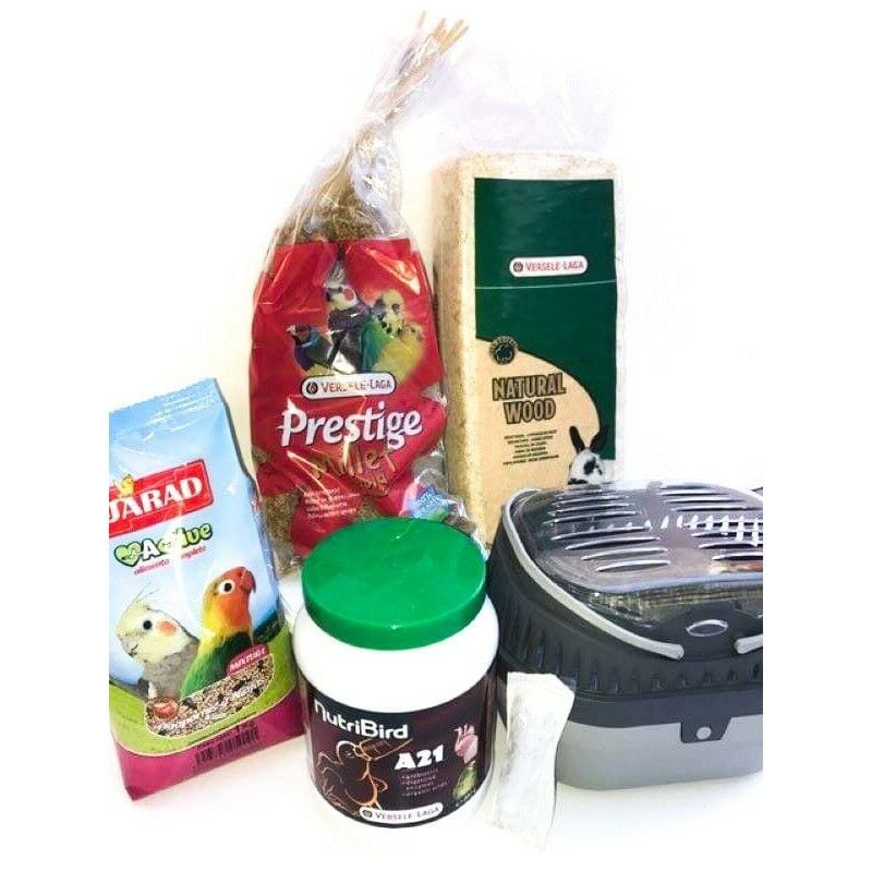 

Versele Laga - Pack para agapornis papilleros, con papilla Nutribird A21