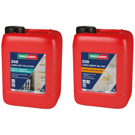 Pack PAREXLANKO - Nettoyant liquide 248 - 5L - Protection anti-tâches sols 239 - 5L