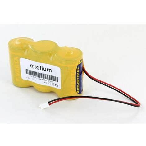 Pack pile 4.5V 16Ah pour sirène Alarme SR200R