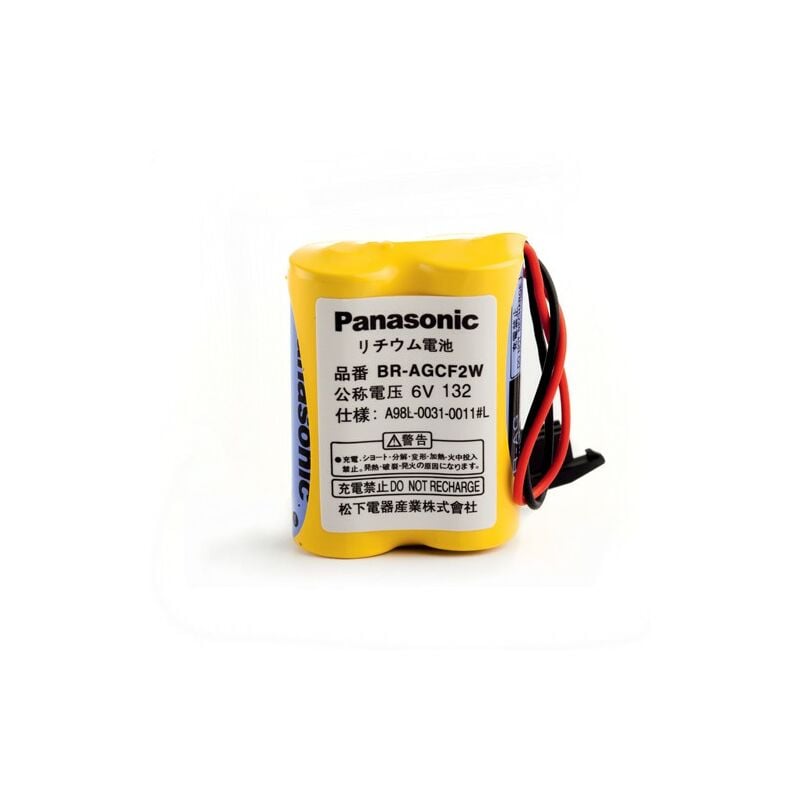 PACK PANASONIC BRA - Lithium - 6V - 1800mAh + connecteur noir A98L-0031-0011