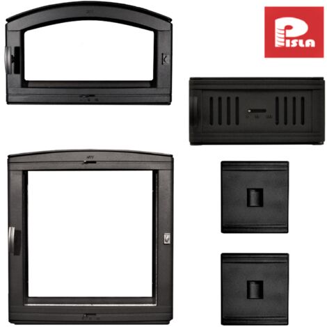 Pack Pisla série 501 noire - Avec porte de four