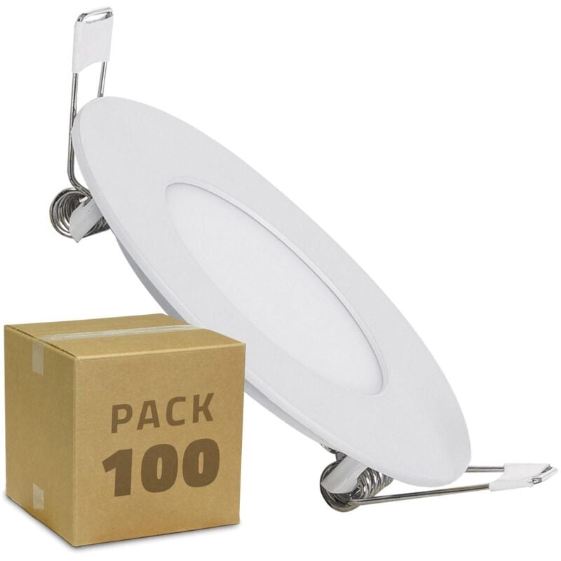 

Pack Placa LED Circular 3W (100 un) Blanco Neutro 4000K - 4500K . - Blanco Neutro 4000K - 4500K