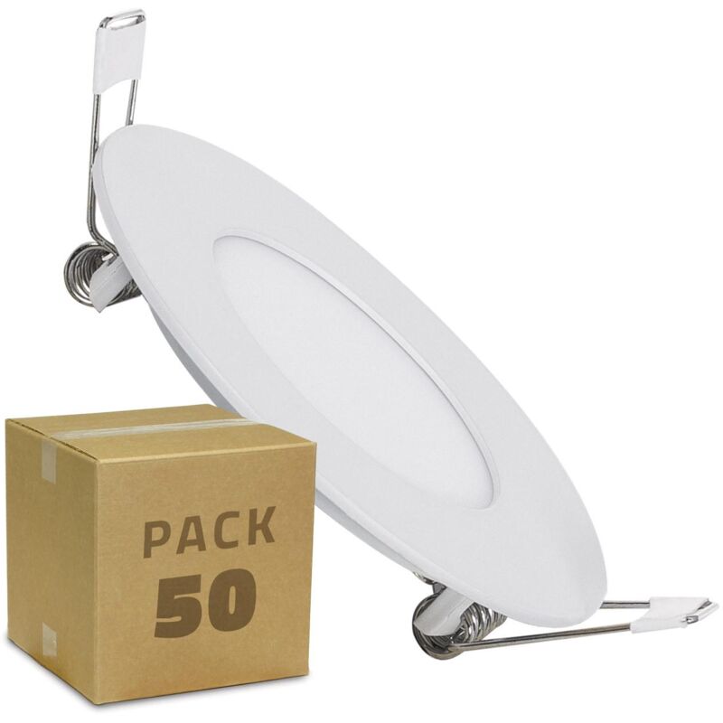 

Pack Placa LED Circular 3W (50 un) Blanco Neutro 4000K - 4500K . - Blanco Neutro 4000K - 4500K