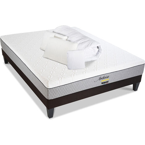 Pack prêt à dormir AMBOISE Blanc 140x190 cm