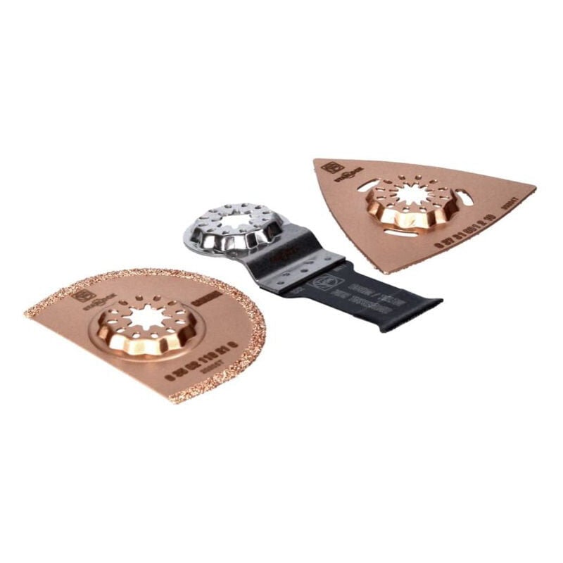 Combo SL3 Kit lames pour rénovation sols et salles de bain Fein 35222967070 starlock