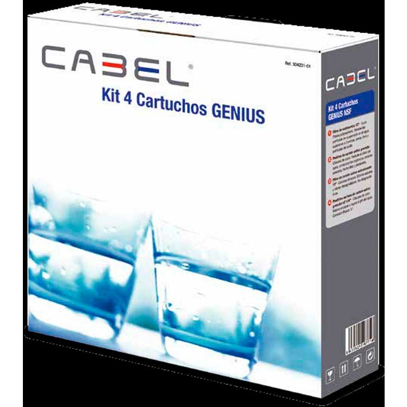 

PACK RECAMBIOS GENUIS PRO (4U) 304231-01 - Cabel