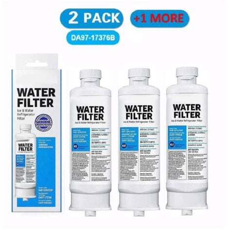 COOCHEER Pack Replacement Refrigerator Water Filters for Samsung DA97-17376B DA97-08006C HAF-QIN HAF-QIN/EXP
