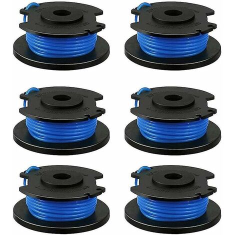 Pack Replacement Spools Compatible with Ryobi One+ Ac14rl3a Cordless Trimmer, Compatible Replacement Spools
