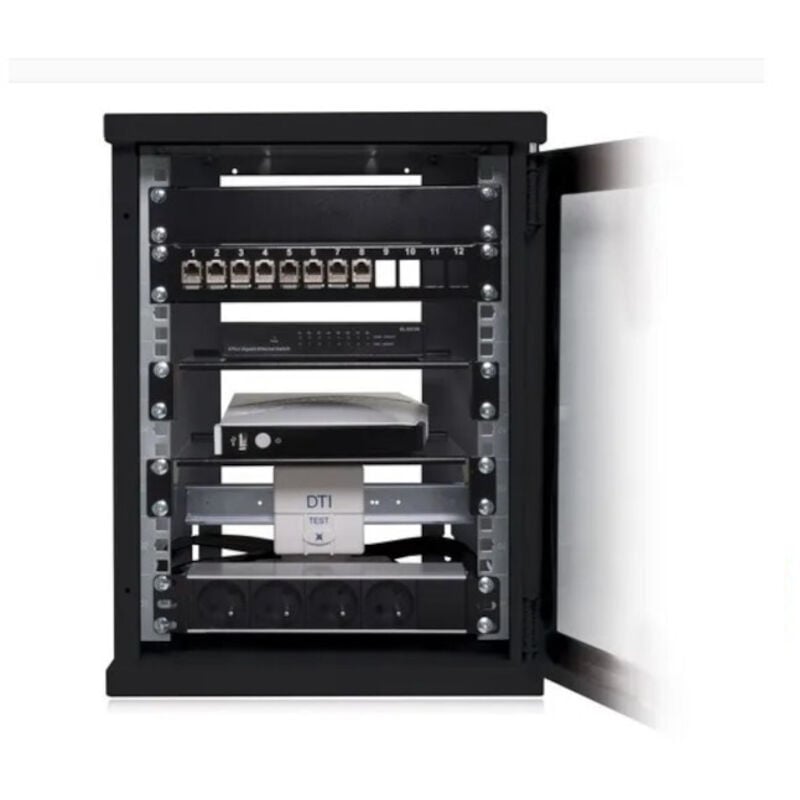 Cahors - Pack Residentiel Pack 10 Noir - Baie de Brassage, Coffret mural 10 pouces - Noir