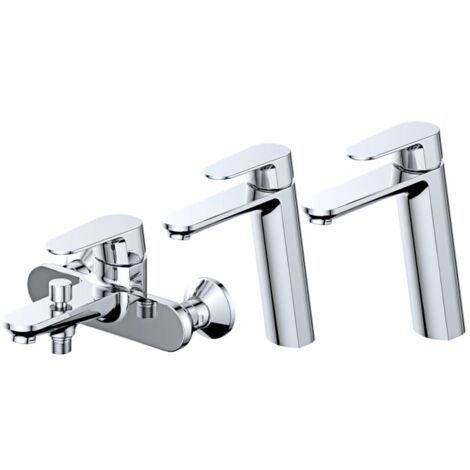 Pack robinets bain/douche & robinet vasque NAPLES