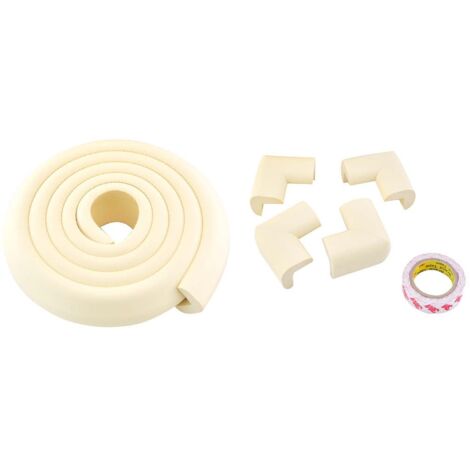 Pack Rollo de 2 metros para cantos y 4 protege esquinas de espuma