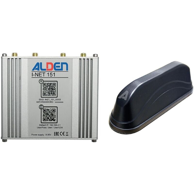 Pack Routeur avec antenne requin I-Net 4G-LTE - ALDEN