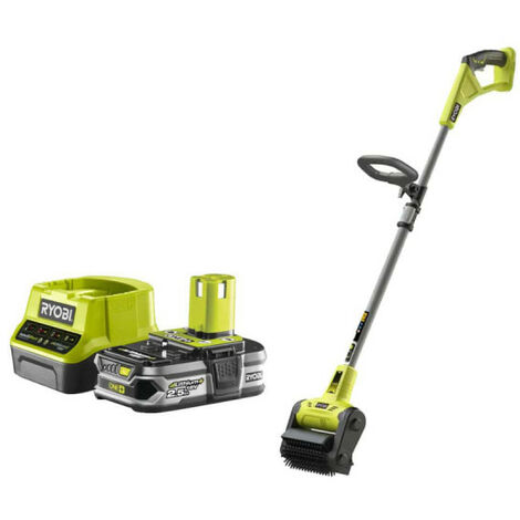 Pack RYOBI 18V Nettoyeur de sol 18V One+ RY18PCB-0 - 1 Batterie 2.5Ah - 1 Chargeur rapide RC18120-125