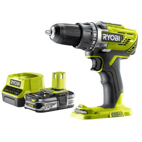 RYOBI 18V ONE+ HP Perceuse à angle droit sans brosse et sans fil de 3/8 de pouce (outil uniquement