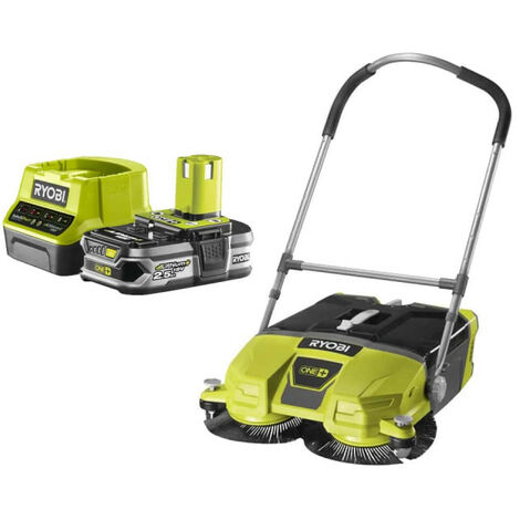 Pack RYOBI Balayeuse motorisée 18V One+ 533 mm R18SW3-0 - 1 Batterie 2.5Ah - 1 Chargeur rapide RC18120-125