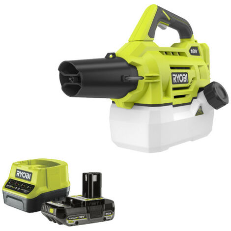 Pack RYOBI Brumisateur 18V One Plus 2L - RY18FGA-0 - 1 batterie 2.0Ah - 1 chargeur rapide RC18120-120