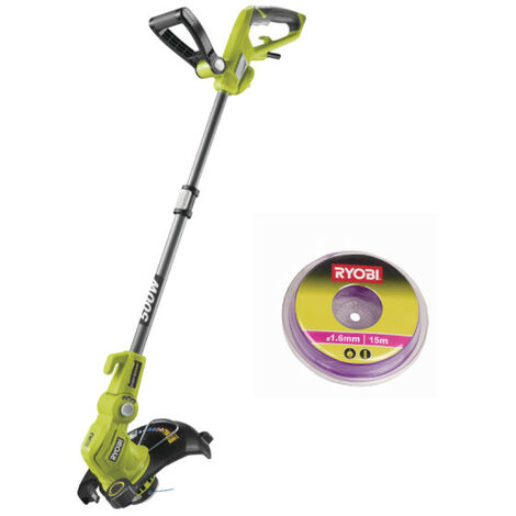 Pack RYOBI - Coupe bordures - dresse bordures - 500W - RLT5127 - Bobine fil rond universel