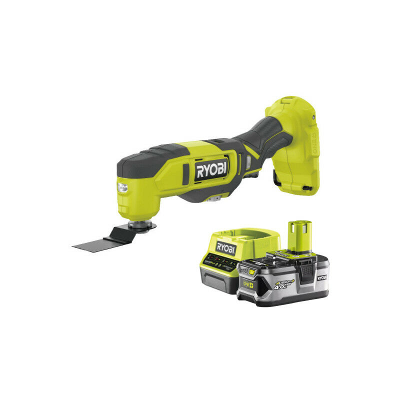 Pack Ryobi Multitool 18V One+ RMT18-0 - 1 Batterie 4.0Ah - 1 Chargeur rapide RC18120-140