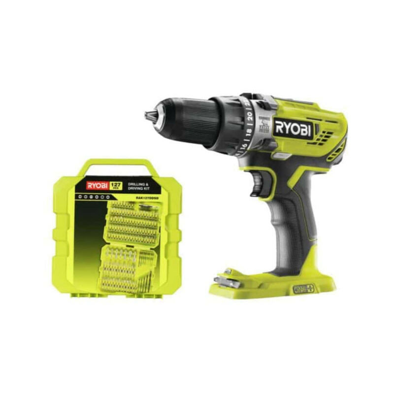 Perceuse Visseuse Ryobi R18DD3 – 18V, 50 Nm, Mandrin 13 mm - vue 10