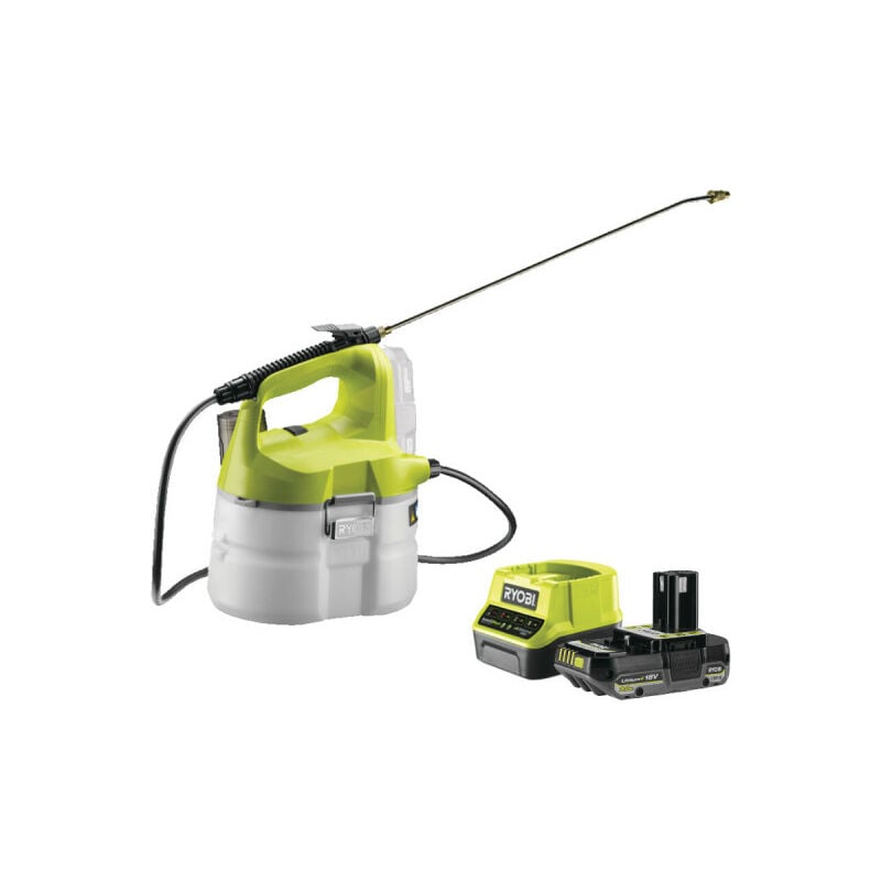 Ryobi - Pack Pulvérisateur 18V One+ 3,5L OWS1880 - 1 Batterie 2.0Ah - 1 Chargeur rapide