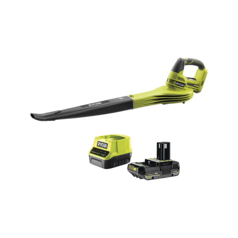 Pack RYOBI Souffleur OBL1820S 18V One+ 1 Batterie 2.0Ah 1 Chargeur rapide