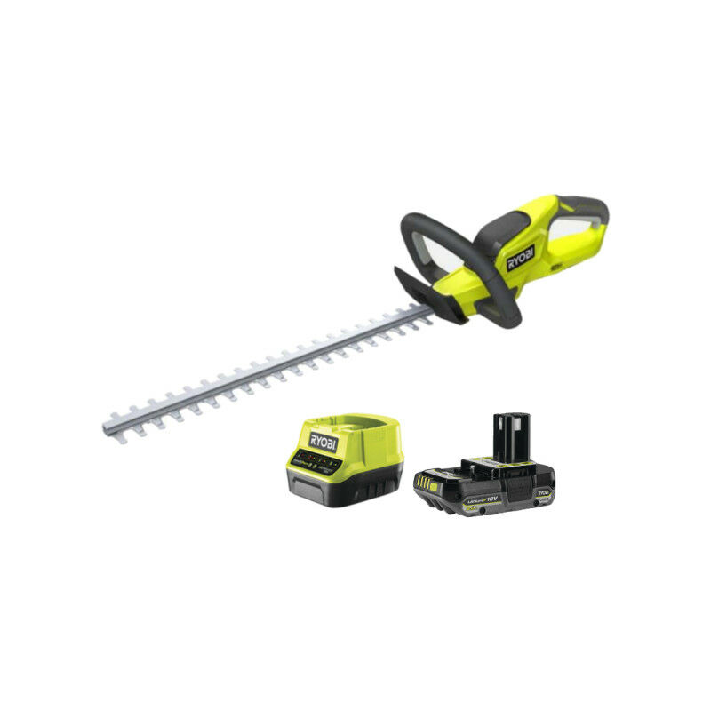 Pack Ryobi Taille-haies OHT1845 - 18V One+ - 1 Batterie 2.0Ah - 1 Chargeur rapide