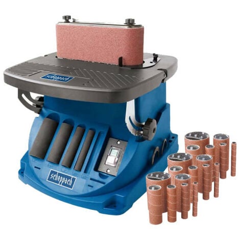 Pack SCHEPPACH Ponceuse Oscillante - 450W - OSM600 - 18 Manchons abrasifs - grain 80