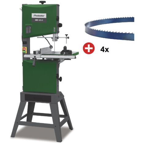 Pack scie à ruban verticale bois HBS321-2 avec 5 lames de scie Holzstar PACK HBS321-2