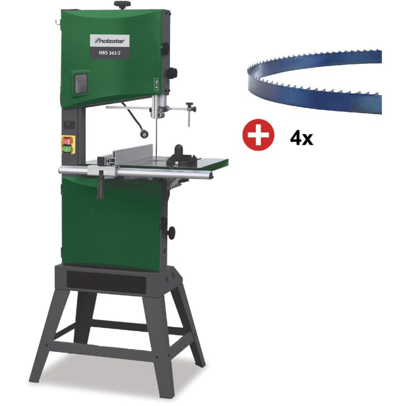 Holzstar - Pack scie à ruban verticale bois HBS361-2 avec 5 lames de scie pack HBS361-2