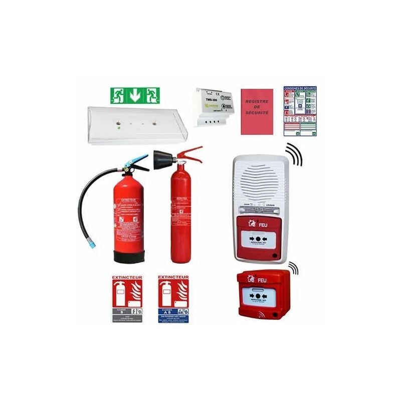 Pack sécurité incendie erp 1 entrée