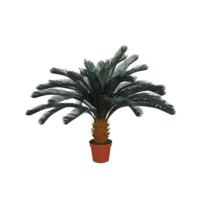 

Planta Artificial Cica 125 cm Plantas Artificiales con Maceta para Casa Decoración para Interior y Exterior - Plantawa