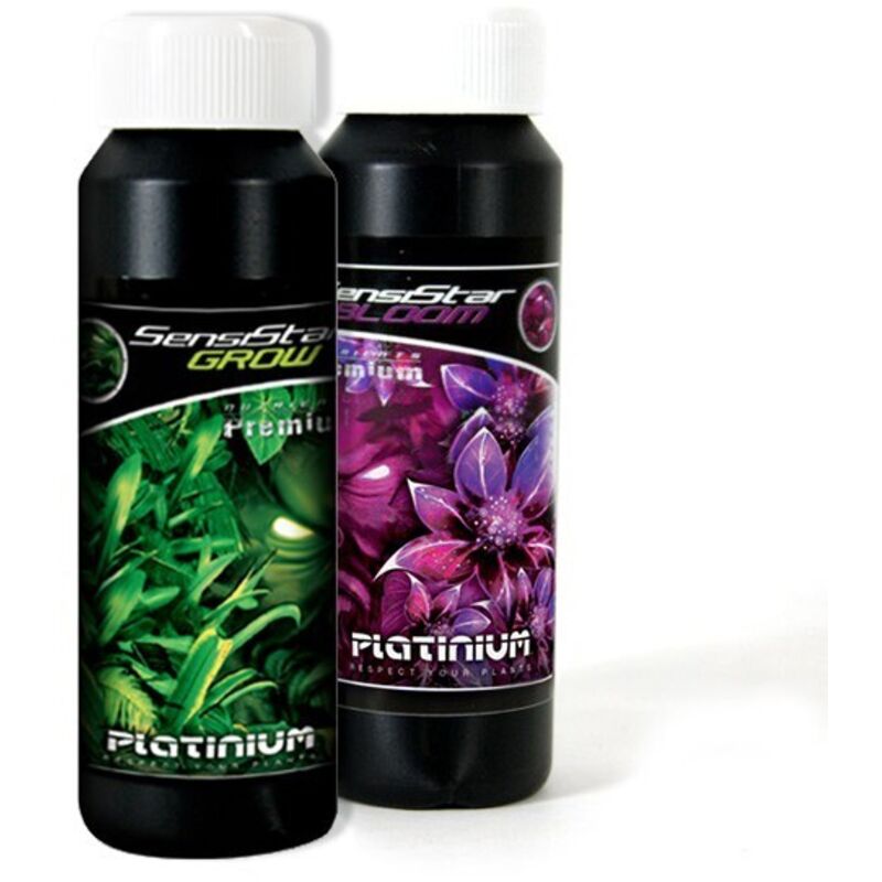 Pack Sensistar 250ml - Engrais gel Croissance et Floraison Terre, Hydro, Coco - Platinium
