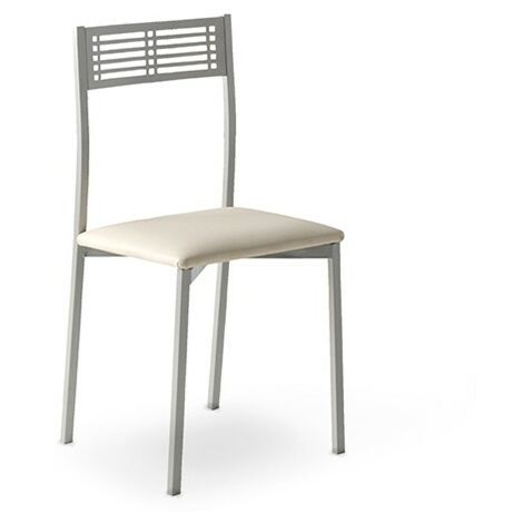 Pack sillas Sidney | 4 Sillas - Asiento Blanco