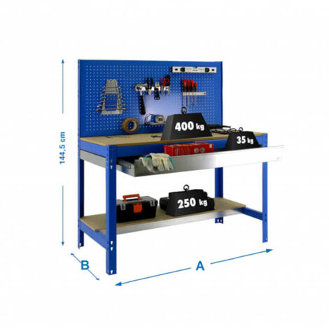 PACK SIMONWORK BT2 BOX 1200 AZUL/MAD+ 9A
