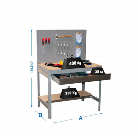 PACK SIMONWORK BT2 BOX 900 GRIS/MAD+ 9AC