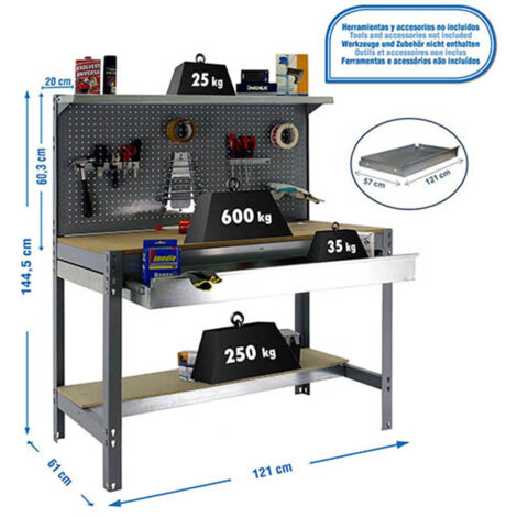 PACK SIMONWORK BT3 BOX 1200 GRIS/MAD+ 9A
