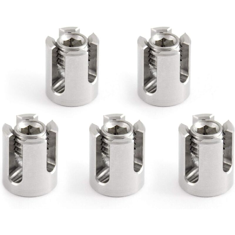 Beijiyi - Pack of stainless steel cable ties (A4) for 2 mm cable – M8 (for 2 mm cable).