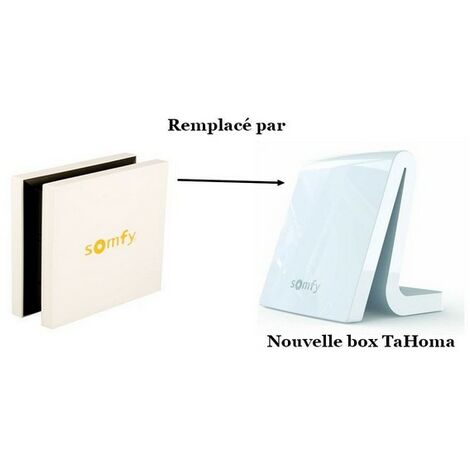 Pack TaHoma Liberté SOMFY Box RTS et IO Remplacé par SY1870594