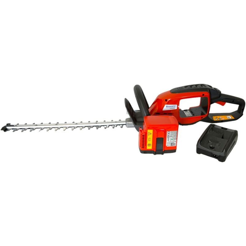215 iHD45 Taille-haies sans fil 36 volts 45 cm Brushless ( 970536502 ) + 1x batterie 2,0 Ah + chargeur - Husqvarna