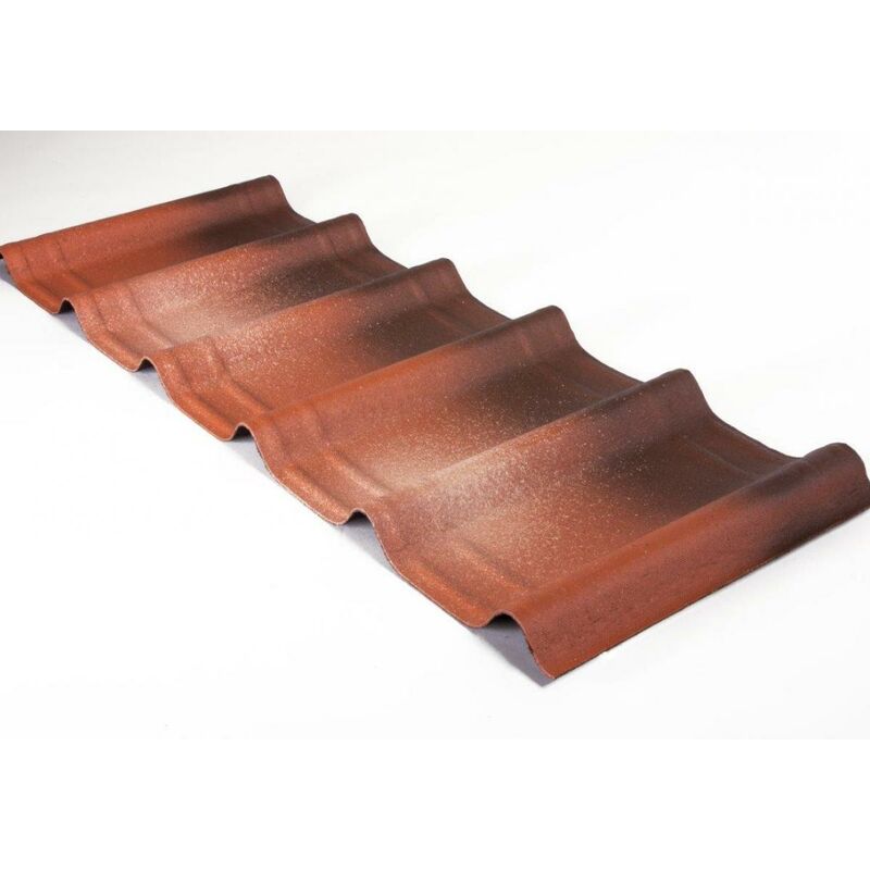 

Pack Teja asfáltica ONDUVILLA - 0,4 x 1,06 m x 7 Ud (2,17 m2 útiles) Color Fiorentino - Fiorentino