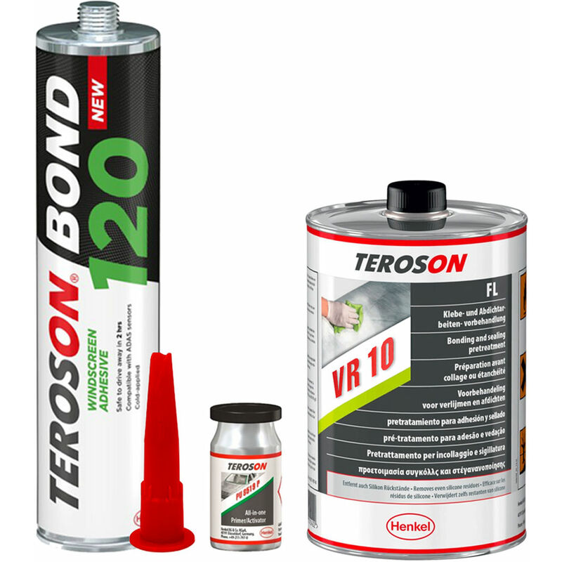 Teroson - Pack bond 120 + primer 10 ml + VR10