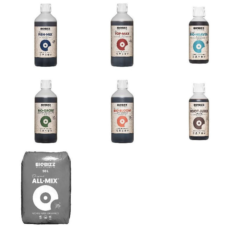 Terreau + engrais Biobizz - Pack