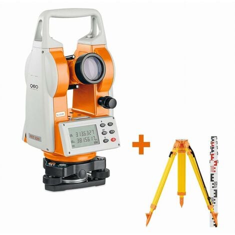 Pack Théodolite FET 220 + trépied FS 24 + mire TN 14 GEO FENNEL - 313000-S01
