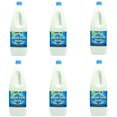 Pack THETFORD 6x Aqua-Kem Bleu Additif Sanitaire Toilette Portable Camping