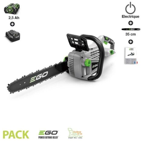 Pack tronconneuse électrique Ego Power  CS1401E prêt à l'emploi