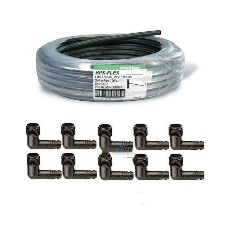 

Pack Tubería Rain Bird SPX-Flex 30 mts + 10 Codos 16mm x 3/4