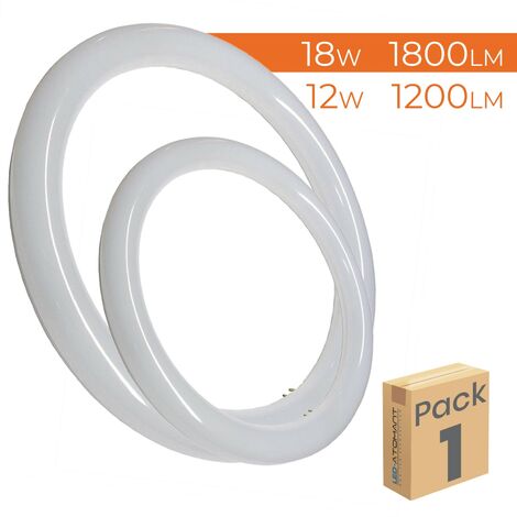 Pack tubos circulares T8 G10 225mm + 300mm 6500K