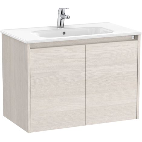 Pack Unik 2 portes + lavabo TENET - ROCA Couleur : Frêne nordique