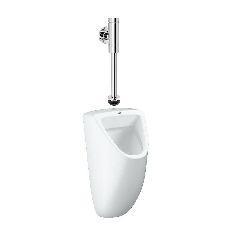 Pack Urinoir Grohe Bau céramique et robinetterie